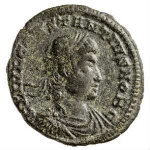 Münze, Aes 4, 336 - 337 n. Chr.