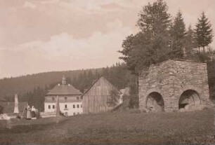 Schmalzgrube, Hochofen des Eisenhammers