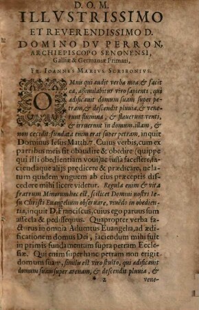 F. Ioannis Marii Scribonii ... Conciones In Omnia Iesv-Christi Evangelia, Toto Adventvs curriculo legi solita