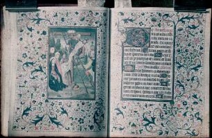 Stundenbuch Karls V. — Kreuzabnahme Christi, Folio 72verso