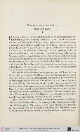 Einundzwanzigstes Kapitel