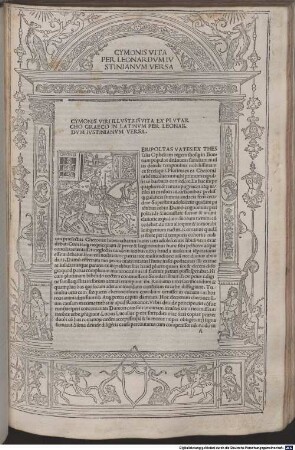 Vitae parallelae : mit Vita des Hannibal, Scipio Africanus und Karl d. Gr. von Donatus Acciaiuolus, des Titus Pomponius Atticus von Cornelius Nepos, des Cicero und Aristoteles von Leonardus Brunus, des Plato von Guarinus Veronensis und mit der von Peregrinus Allius übers. Homer-Vita des Pseudo-Plutarch, dem von Guarinus Veronensis übers. Euagoras des Isocrates und dem von Baptista Guarinus übers. Agesilaos des Xenophon. P. 1-2, 2