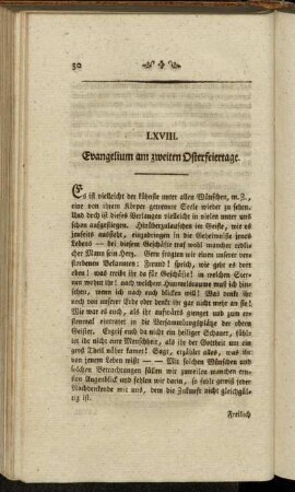 LXVIII. Evangelium am zweiten Osterfeiertage.