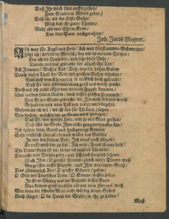 Ach was für Angst und Pein! Ach was für / Kummer-Schmerzen/ [...]
