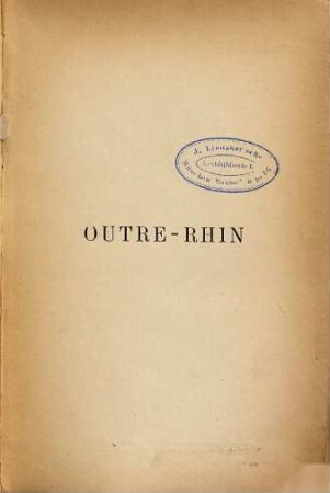 Outre-Rhin
