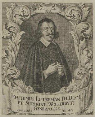 Bildnis des Ioachimus Lutkeman