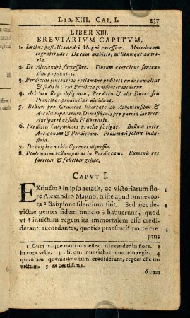237-255, Liber XIII. Breviarivm Capitvm