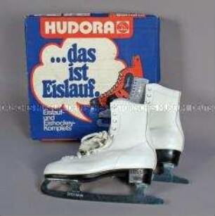 Hudora Damen-Eislaufstiefel/Schlittschuhe, Paar, mit Originalkarton