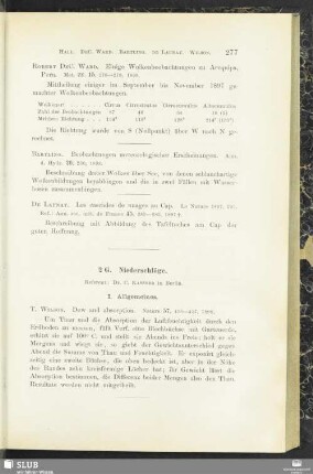 2 G. Niederschläge