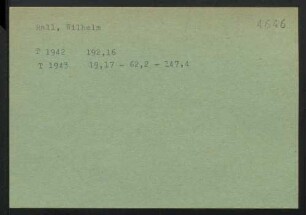 Rall, Wilhelm