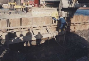 Uferwände bei Brücke Nr 463/Datteln-Hamm-Kanal