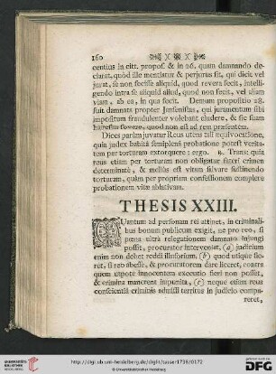 Thesis XXIII