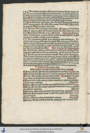 Ea de quibus in hoc secundo libro tractatur