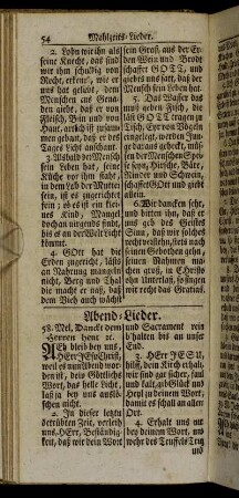 Abend-Lieder