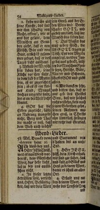 Abend-Lieder