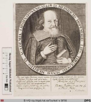 Bildnis Heinrich Höpfner