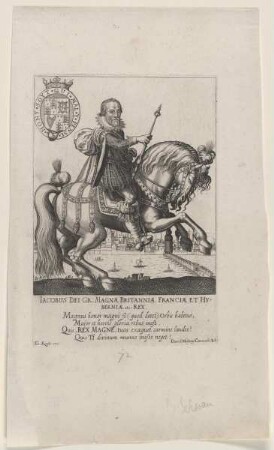 Bildnis des Iacobus I., Magna Britannia Rex