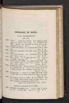Monnaies de Suède