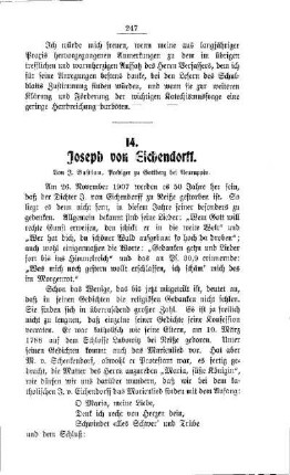 Joseph von Eichendorff