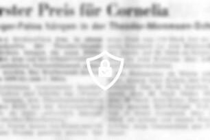 Erster Preis für [Name maskiert]