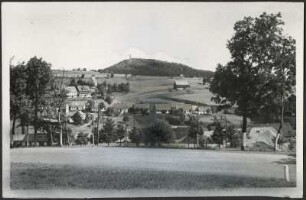 Altenberg. Ortsteilansicht. Blick zum Geisingberg