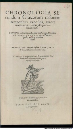 Chronologia ...