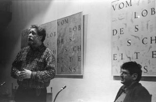 Brecht-Haus : Im Brecht-Haus: "Dichterleben" mit Richard Pietrass und Robert Schindel