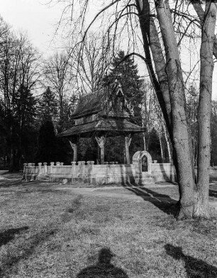Kurpark, Thai Sala : Siamesischer Tempel (heute Tha-Sala) im Kurpark von Bad Homburg