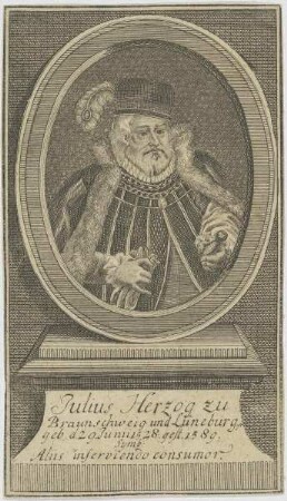 Bildnis des Julius Herzog zu Braunschweig und Lüneburg