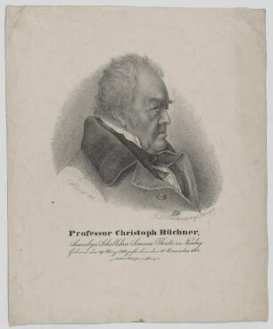 Bildnis des Christoph Büchner