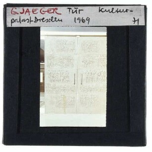 Jäger, Tür Kulturpalast Dresden