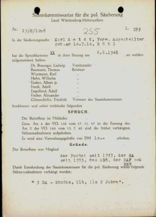 Raidt, Karl
