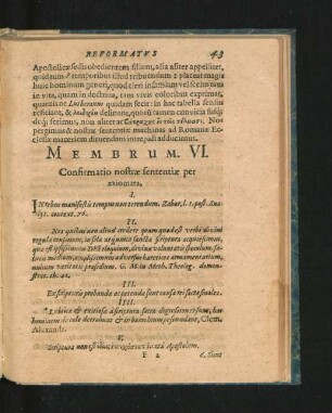 Membrum. VI. Confirmatio nostrae sententiae per axiomata.