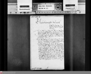 Katastrierung und Besteuerung der vormals steuerfreien Güter im Amt Höchst