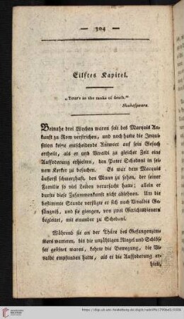 Eilftes Kapitel