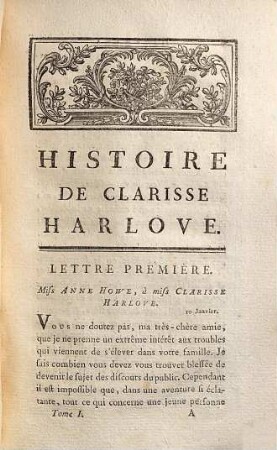 Oeuvres Choisies De L'Abbé Prévost. 19. Lettres angloises ; 1