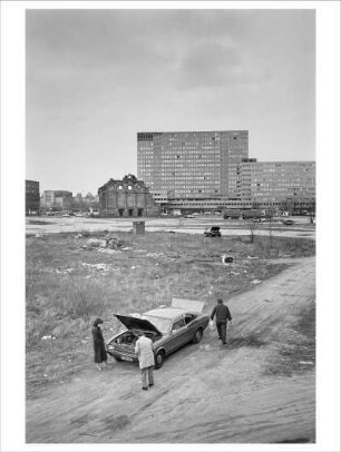 Ehemaliger Anhalter Bahnhof, Möckernstraße, Kreuzberg, West-Berlin, 1980