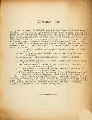 Lehr- und Lernstoff im Geschichtsunterricht