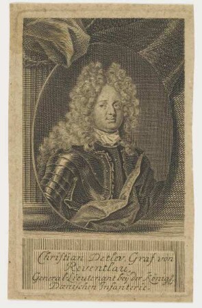 Bildnis des Christian Detlev, Graf von Reventlau