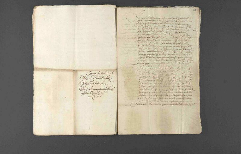 Pfändung des Pfalzgrafen Johann gegen Pfalzgraf Georg Gustav.