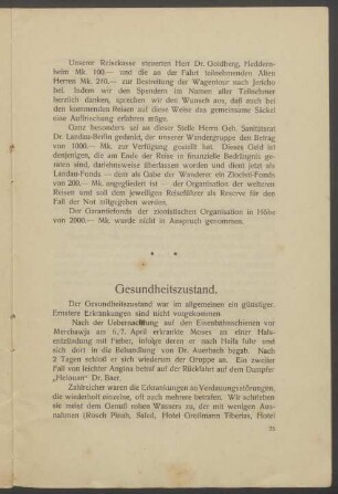 Gesundheitszustand