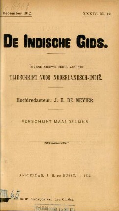 XXXIV. No. 12. 1 December 1912