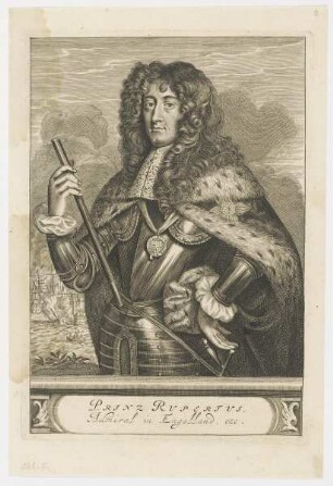 Bildnis Prinz Rupertus, Admiral in Engelland