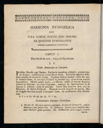 1v-7v, CAPUT I.-VI.