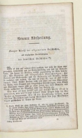 Neunte Abteilung