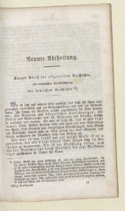 Neunte Abteilung