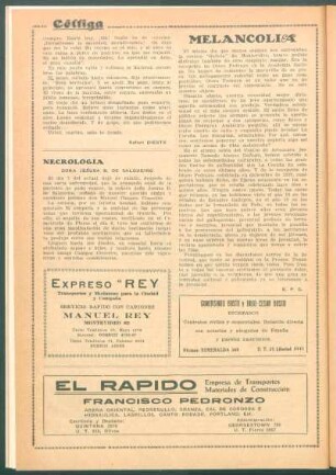 Necrología : Doña Jesusa B. de Salgueiro