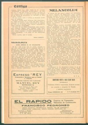 Necrología : Doña Jesusa B. de Salgueiro