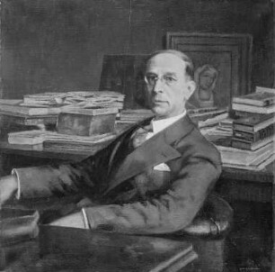 Bildnis Hans Posse, Direktor der Dresdner Gemäldegalerie
