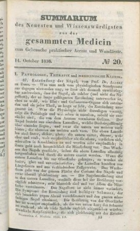 14. October 1836. No 20.